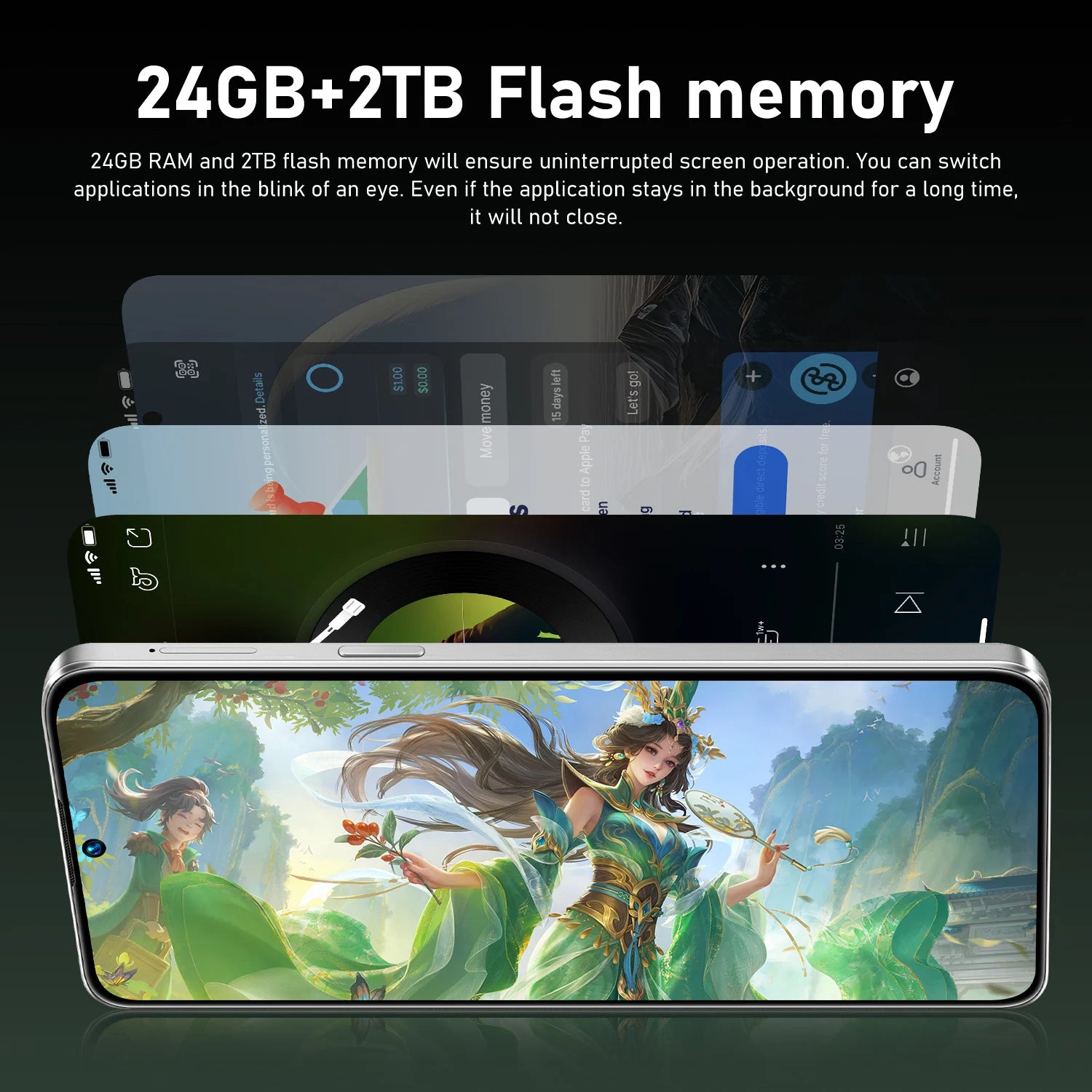 2026 NOVO QUENTE M17 Pro Max Edição Global Max Snapdragon 8 Gen4 7.3" 16GB 1TB Dual Chip Dual Standby 7800mAh 108MP