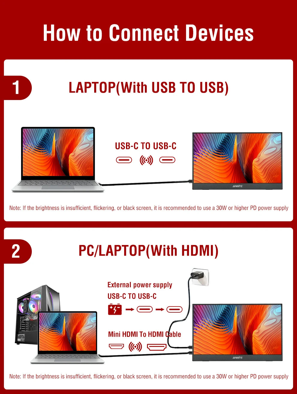 14 Polegada monitor de toque portátil não-toque opcional 16:10 400cd/m2 computador de jogos expandir display para xbox ps4/5 switch loptop