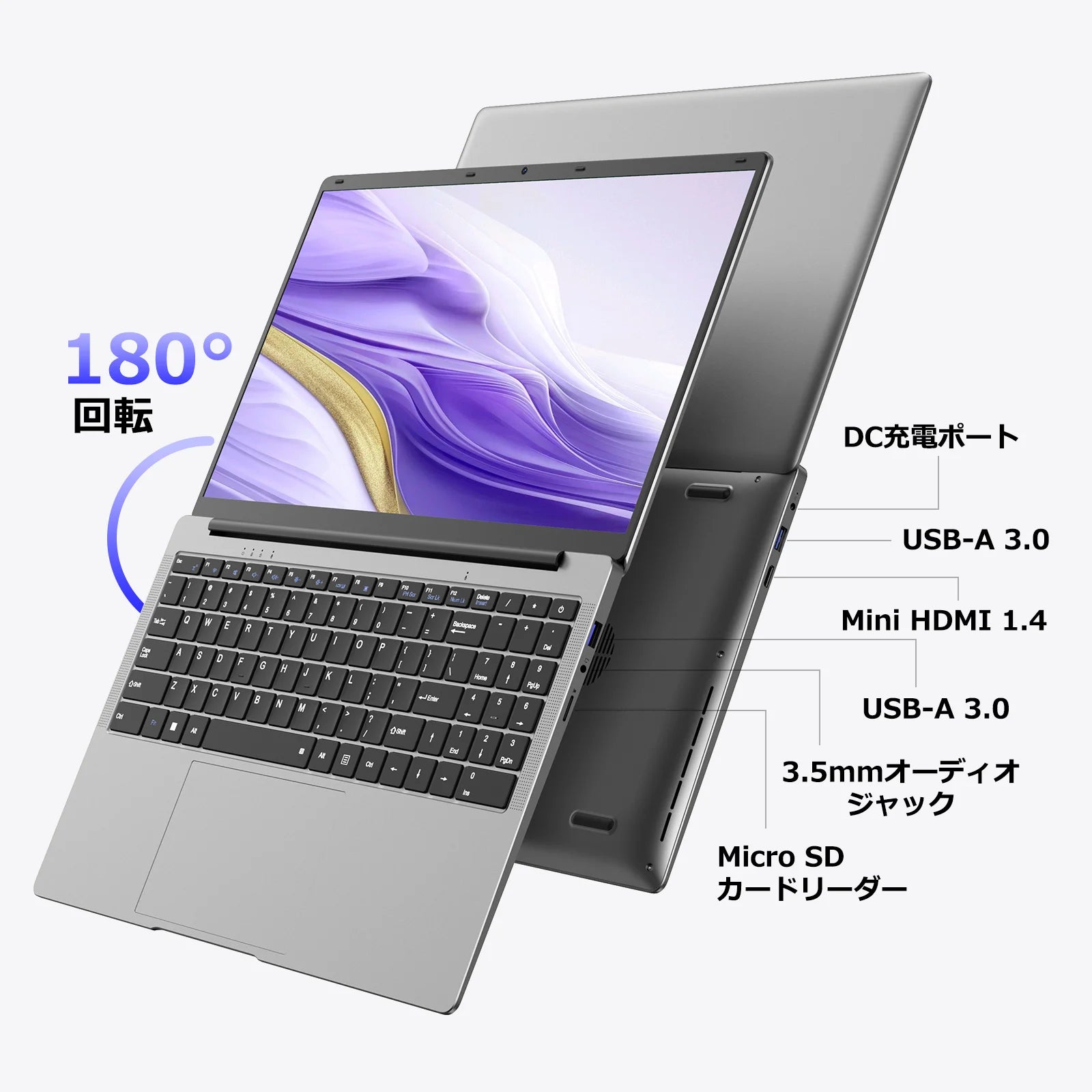 15.6 "computador portátil fino e portátil intel celeron n4000 8gb ram 256gb ssd fhd 1920x1080 16:9 display para trabalho e estudo