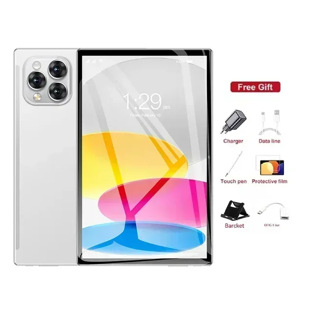 2025 novo pad 15 pro tablet android 14 22gb + 2tb 20000mah snapdragon 888 tablets originais pc 5g cartão sim duplo wifi hd 4k mi tab