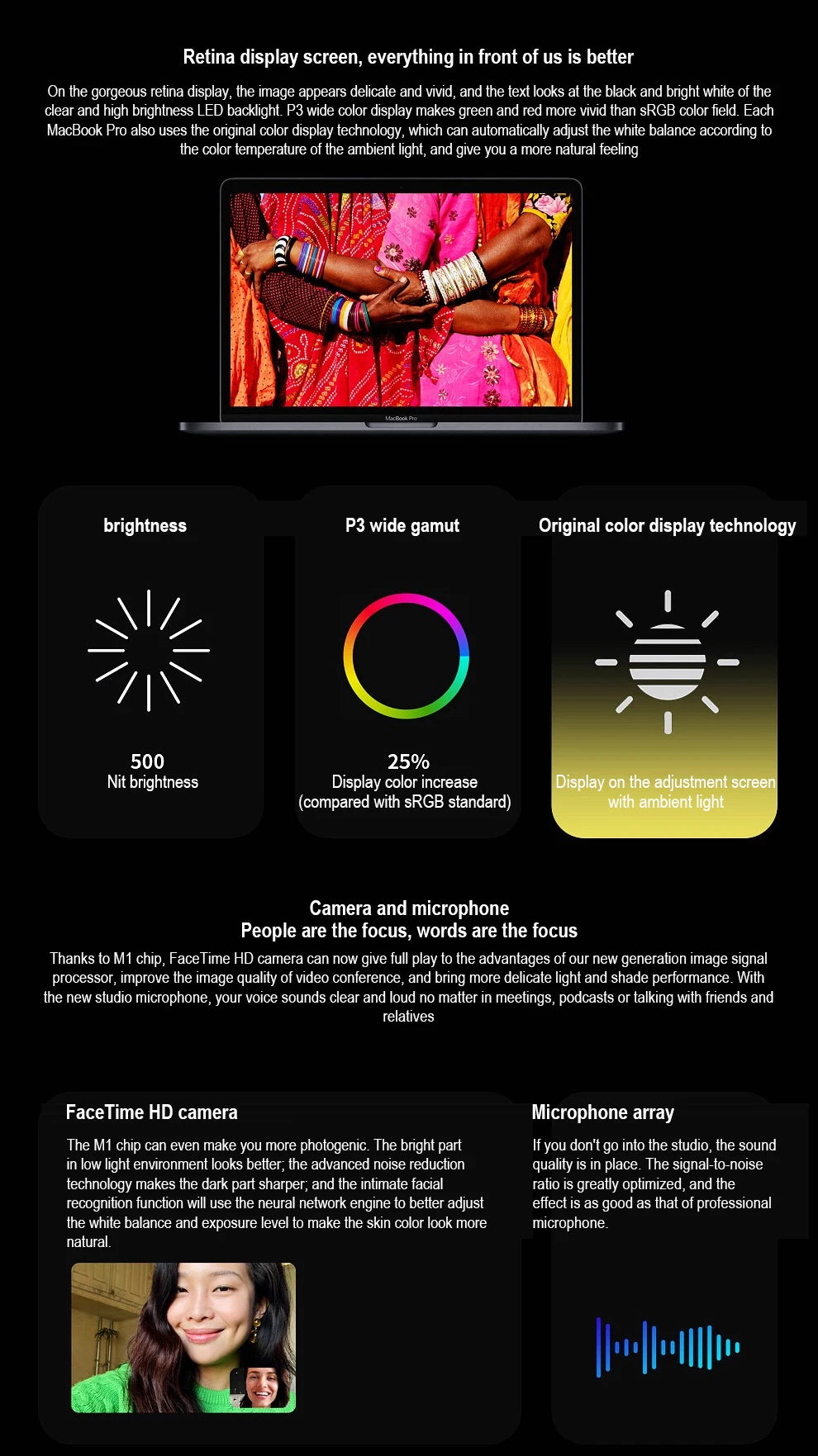 2020 macbook pro i5 13 polegadas 8g/16g ram, 256gb/512gb/1tb ssd touch id original genuíno portátil para i5 touch bar macbook pro i5