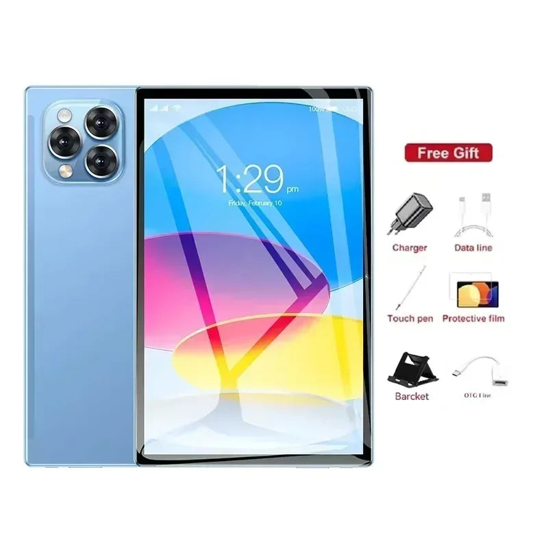 2025 novo pad 15 pro tablet android 14 22gb + 2tb 20000mah snapdragon 888 tablets originais pc 5g cartão sim duplo wifi hd 4k mi tab