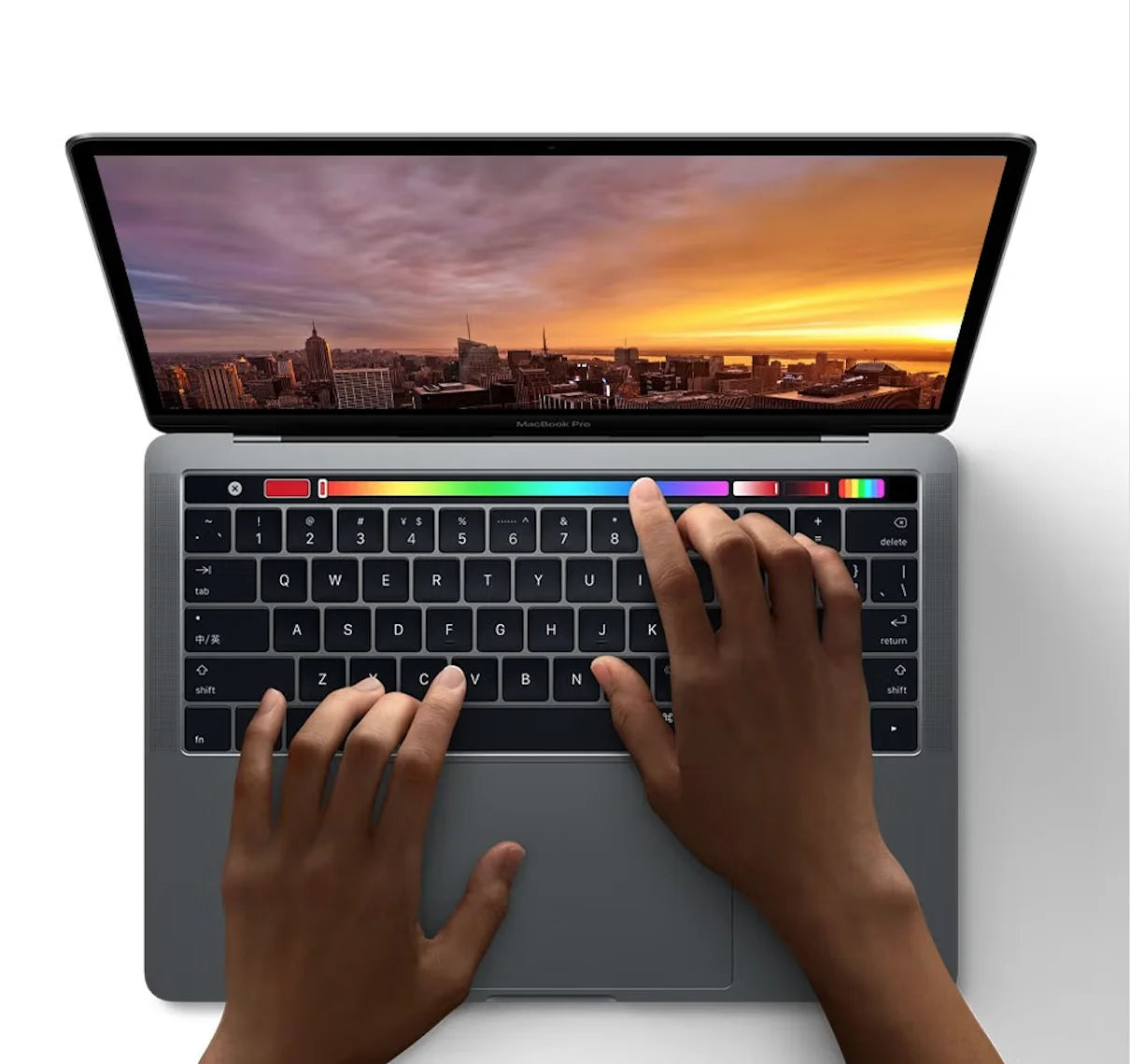 2020 macbook pro i5 13 polegadas 8g/16g ram, 256gb/512gb/1tb ssd touch id original genuíno portátil para i5 touch bar macbook pro i5
